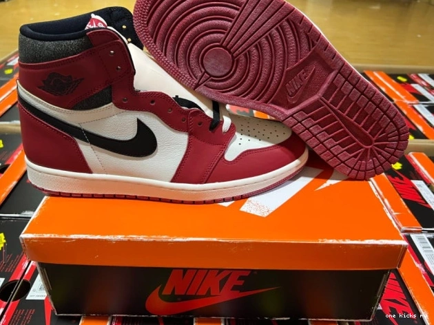 Chep Onekick Air High Jordan OG Lost Retro DZ5485-612 & Found 1 0807